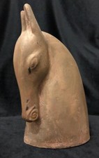 Scultura cavallo terracotta usato  Milano