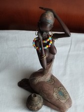 Sculpture bois statuette d'occasion  Villeurbanne