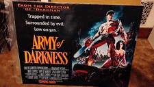 ARMY OF DARK ADV ROLLED 1992 ORIGINAL BRITÂNICO QUAD 30x40 PÔSTER FILME EVIL DEAD , usado comprar usado  Enviando para Brazil
