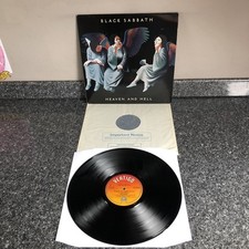 LP VINYL BLACK SABBATH HEAVEN AND HELL 9102 752 UK 1ST PRESS 1980 NM-/NM- comprar usado  Enviando para Brazil