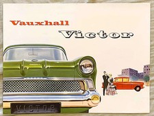 Vauxhall victor brochure for sale  WATERLOOVILLE