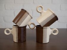 Factory Stoneware Agate Pass Keyhole Canecas Conjunto de 4 Jim McBride 1970s Seattle comprar usado  Enviando para Brazil