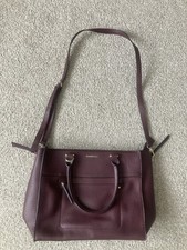Fiorelli burgundy handbag for sale  LUTON