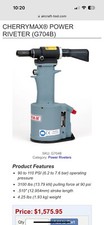 Cherry max pneumatic for sale  LINCOLN