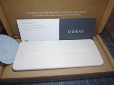 Dorai Home Sink Caddy - Bandeja de pedra absorvente de água - Cor arenito comprar usado  Enviando para Brazil