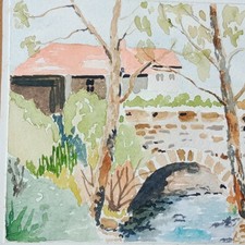 Paysage dordogne pont d'occasion  Mussidan