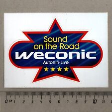 Aufkleber sticker weconic gebraucht kaufen  Südlohn