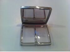 Christian Dior CD Plata Espejo de Maquillaje Compacto Viaje Pastilla Estuche Nuevo segunda mano  Embacar hacia Mexico