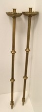Pair brass candlesticks for sale  UK