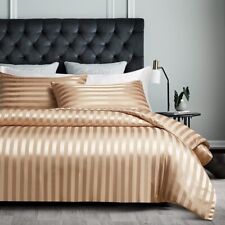 Bettwäsche satin gold gebraucht kaufen  Deutschland