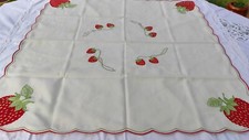 Nappe carrée brodé d'occasion  Salernes