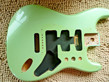 Fender 2018 Standard MIM Stratocaster Strat Body verde espuma do mar ótimo! comprar usado  Enviando para Brazil