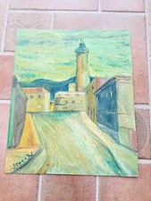 Pittura espressionista olio usato  Trieste