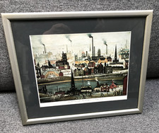 Lowry picture framed for sale  SUNBURY-ON-THAMES