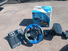 Logitech steering wheel for sale  RAYLEIGH