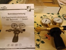 Flaschendruckminderer technoli gebraucht kaufen  Ochsenhausen