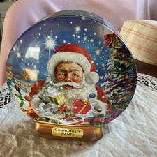 Churchills santa snowglobe for sale  POOLE