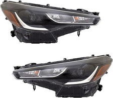 Ajuste para faróis de LED cruzados Toyota Corolla 2022 2023 lado esquerdo+direito comprar usado  Enviando para Brazil