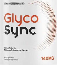 Suplemento de suporte à saúde do sangue Glyco Sync 60 cápsulas de GlycoSync genuíno comprar usado  Enviando para Brazil
