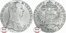 AUT  Maria Theresia Taler 1780 in UNC, Anlagemünze, Medalie spätere Prägung N P comprar usado  Enviando para Brazil