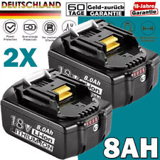 2 sztuki 18V / 8,0Ah do akumulatora Makita BL1860B 197422-4 BL1850 BL1830 bateria, używany na sprzedaż  Wysyłka do Poland