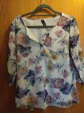 Luftige bluse blumen gebraucht kaufen  Lichtenfels