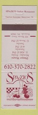 Matchbook cover spa for sale  USA