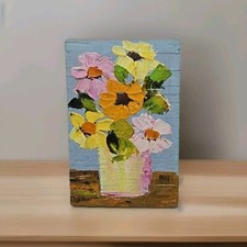 Impressionist colorful flowers for sale  Orland Park
