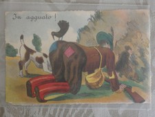 Cpa chasse agguato d'occasion  Saint-Ouen-l'Aumône
