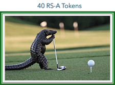 Driving range tokens for sale  Denver