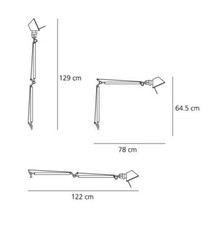 Artemide tolomeo tavolo gebraucht kaufen  Köln