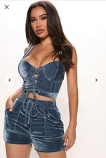 Velvet short set for sale  Sulphur