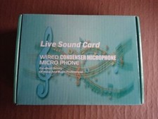 Live sound card for sale  LEEDS