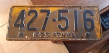 Plaque immatriculation pennsyl d'occasion  Vidauban