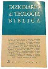 Dizionario teologia biblica. usato  Bari