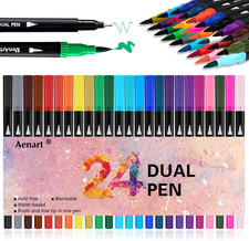 Dual brush markers for sale  Denver