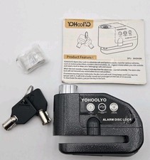 Bloqueio de disco de alarme Yohoolyo modelo LK-603 trava de freio de motocicleta, bicicletas, etc sem caixa comprar usado  Enviando para Brazil