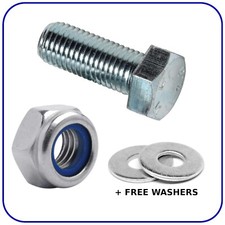 Bolts nuts m10 for sale  NEWPORT