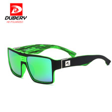 Óculos de sol quadrado polarizado masculino DUBERY tamanho grande óculos esportivos pesca condução  comprar usado  Enviando para Brazil