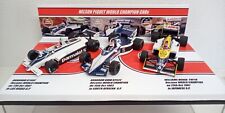 CONJUNTO DE 3 CARROS 1:43 PIQUET WORLD CHAMPIONS CARS 1981 1983 1987 BRABHAM BT49 WILLIAMS comprar usado  Enviando para Brazil