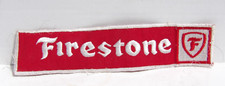 GRANDE jaqueta vintage FIRESTONE uniforme camisa PATCH pneus CORRIDA 9 X 2 "US$ 9,95 comprar usado  Enviando para Brazil