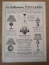 Publicité 1930 tito d'occasion  Bordeaux-