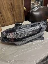 Usado, Farol de LED de fábrica para Honda Civic 2016-2021 cromado transparente lado esquerdo do motorista comprar usado  Enviando para Brazil