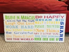 Wooden sign daily for sale  Acton
