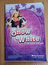 pantomime programme for sale  CHATHAM