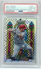 MIKE TROUT /75 VITRAL POWER PLAID 2021 PANINI PRIZM #SG-1 PSA 10 comprar usado  Enviando para Brazil