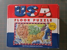 Usa floor puzzle for sale  Sharon
