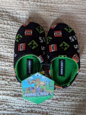 Minecraft kids slippers for sale  MANCHESTER