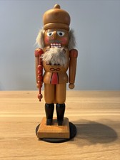 Nussknacker erzgebirge könig gebraucht kaufen  Benningen