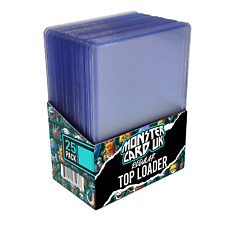 Usado, MonsterCard UK Toploaders capas de cartas rígidas transparentes carregadores superiores Pokemon (10-1000) comprar usado  Enviando para Brazil